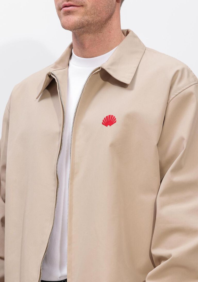 beige new amsterdam surf association jack coach jacket