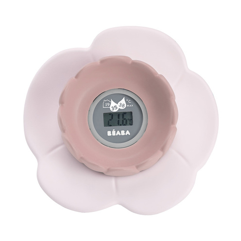 Thermomètre de bain Lotus Old Pink - BEABA