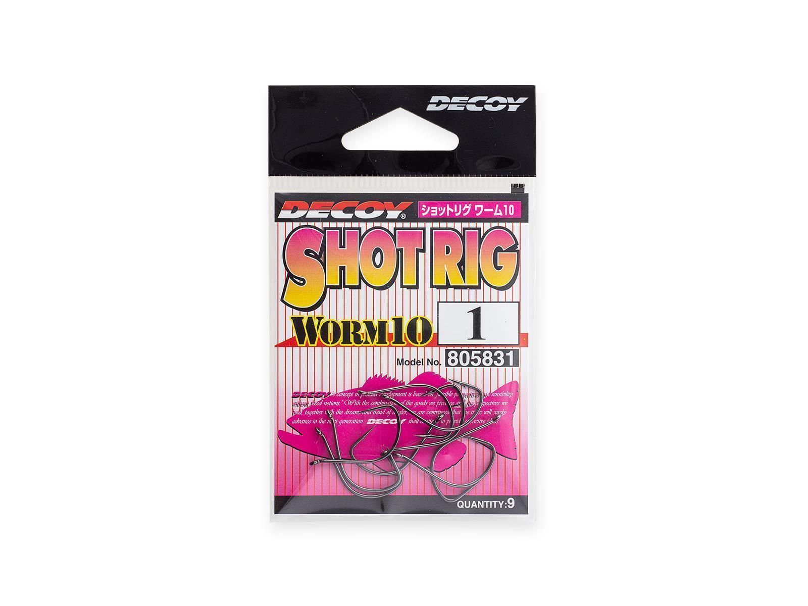 Shot Rig Worm10 - Gr. 2(DECOY)