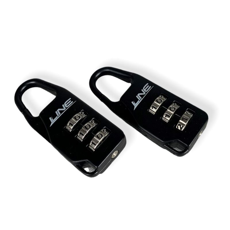 Line Travel Accessoires Duo Cijferslot Zwart