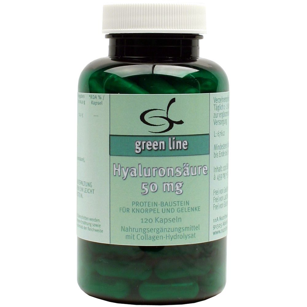 green line NUTRITHEKE Hyaluronsäure 50 mg