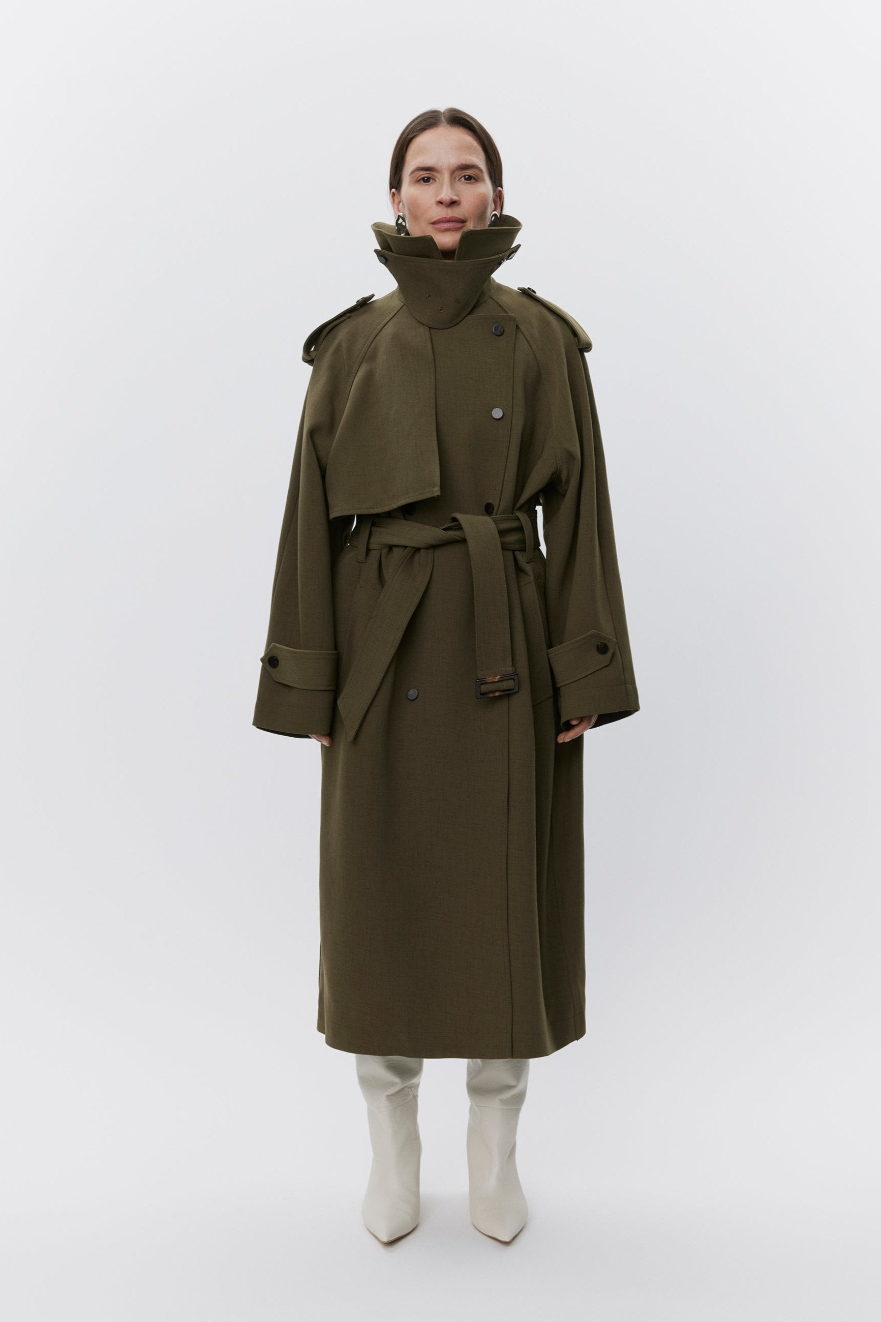 DAY Birger et Mikkelsen  Lyn trenchcoat - Dark Verde