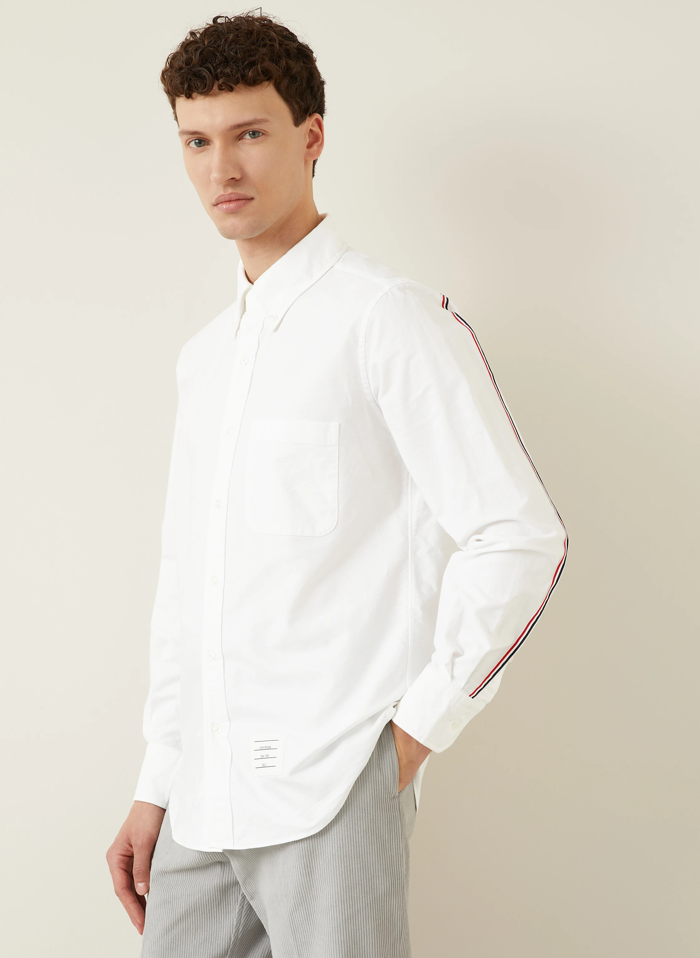 THOM BROWNE. Oxfordhemd Straight Fit