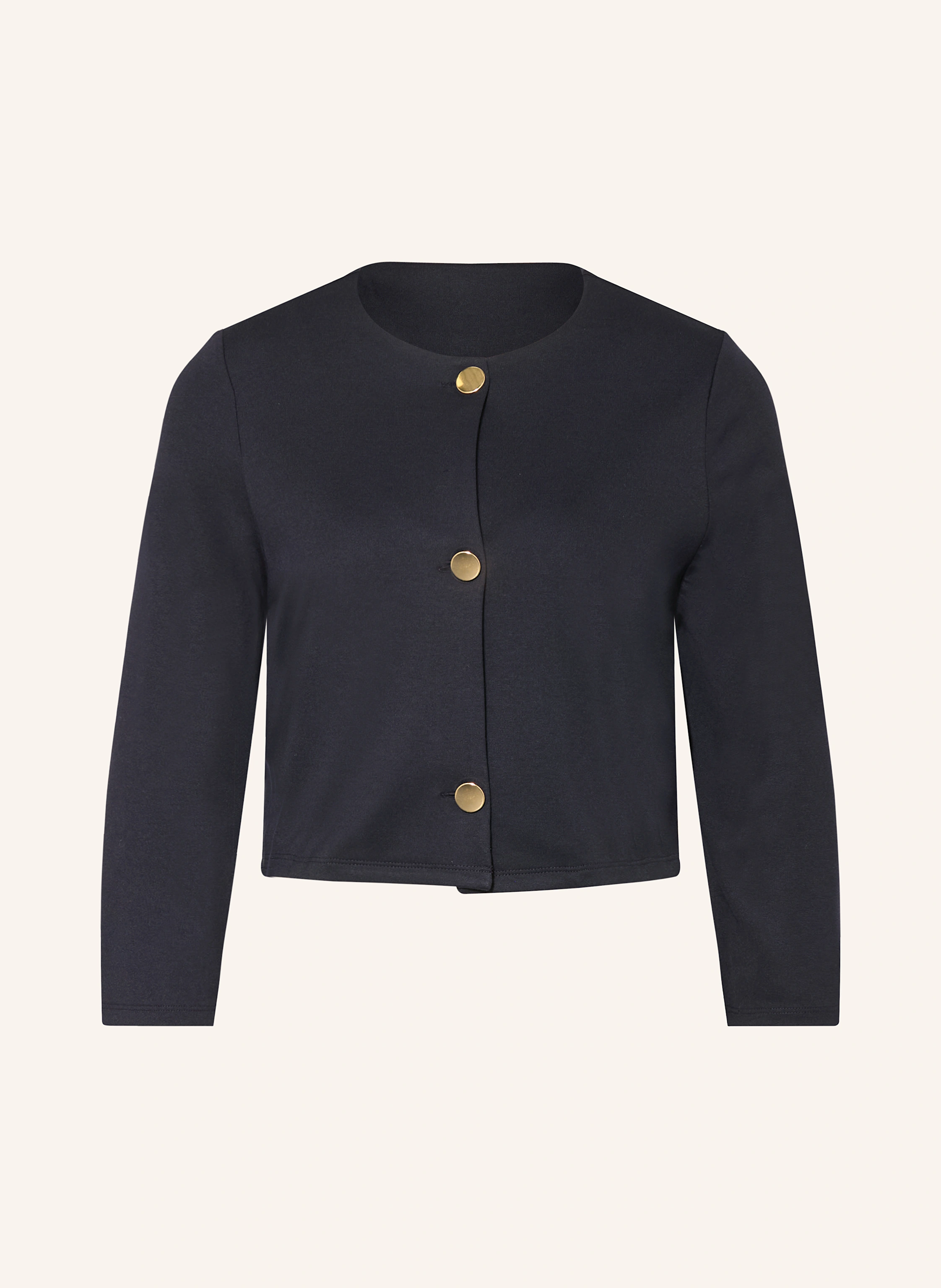 s.Oliver BLACK LABEL Jerseybolero mit 3/4-Arm