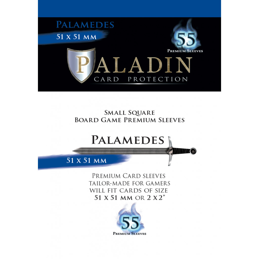 Pochettes Paladin - Palamedes Small Square - 51 x 51 mm - 55p