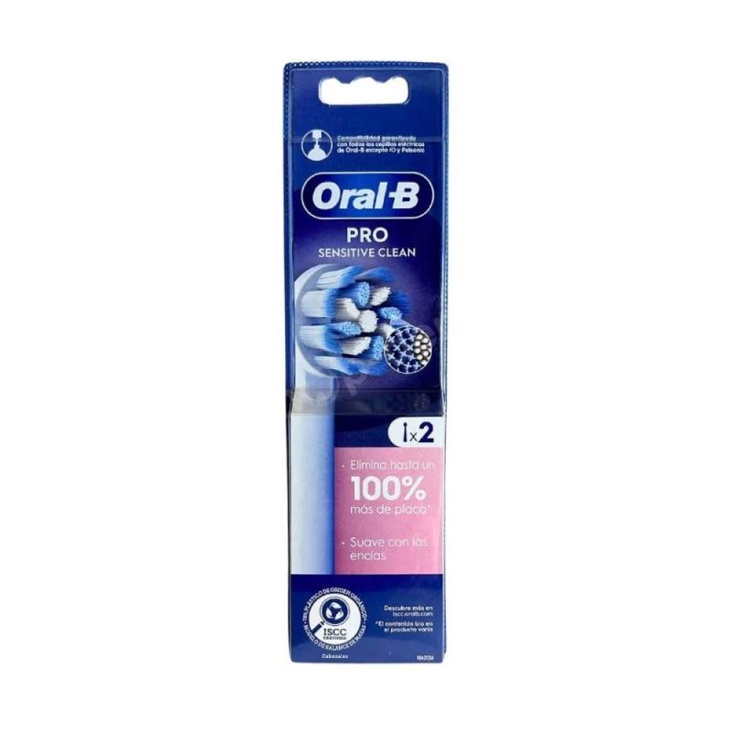 Oral-B Pro Sensitive Clean Opzetborstels 2 Stuks