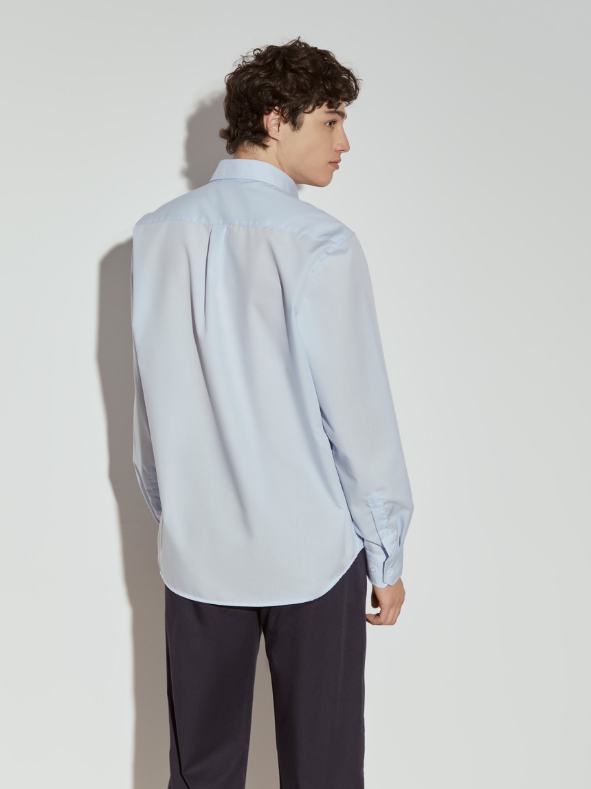 Camisa regular fit de algodão