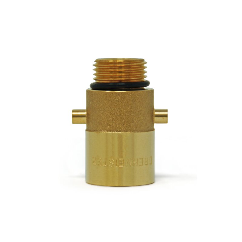 DREHMEISTER Bajonett LPG Adapter W21.8x1/14 Zoll - kurze Ausführung