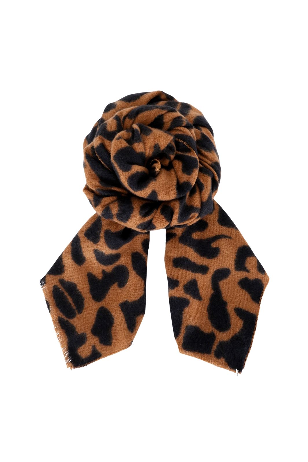 Black Colour Bcfox Camo Scarf
