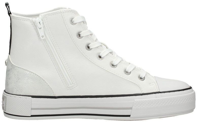 Mustang Veterschoenen Hoog wit