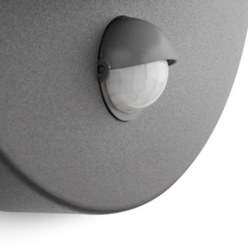 Philips buitenlamp June antraciet met bewegingssensor