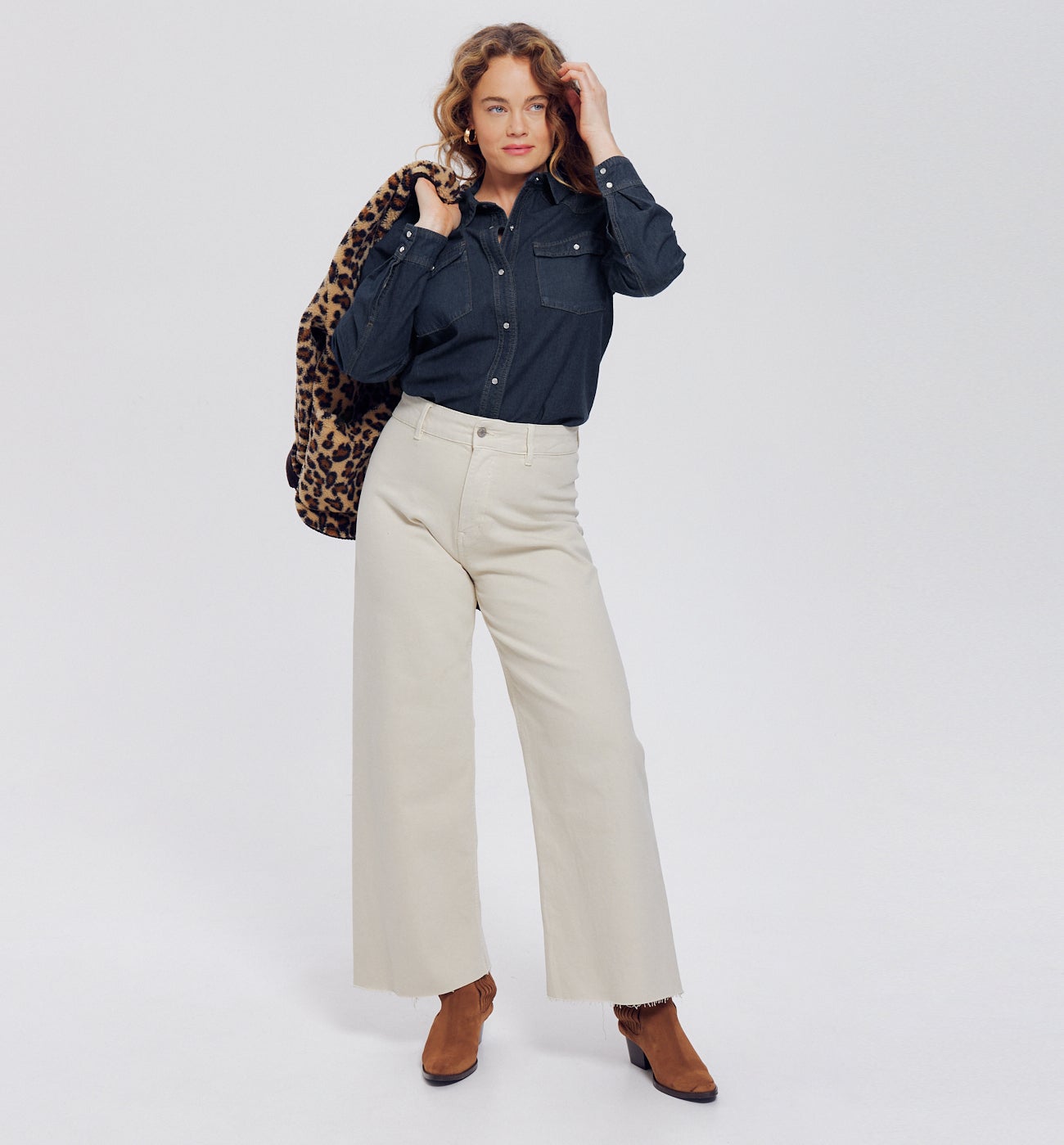 Chemise en jean Femme - Jean rinse