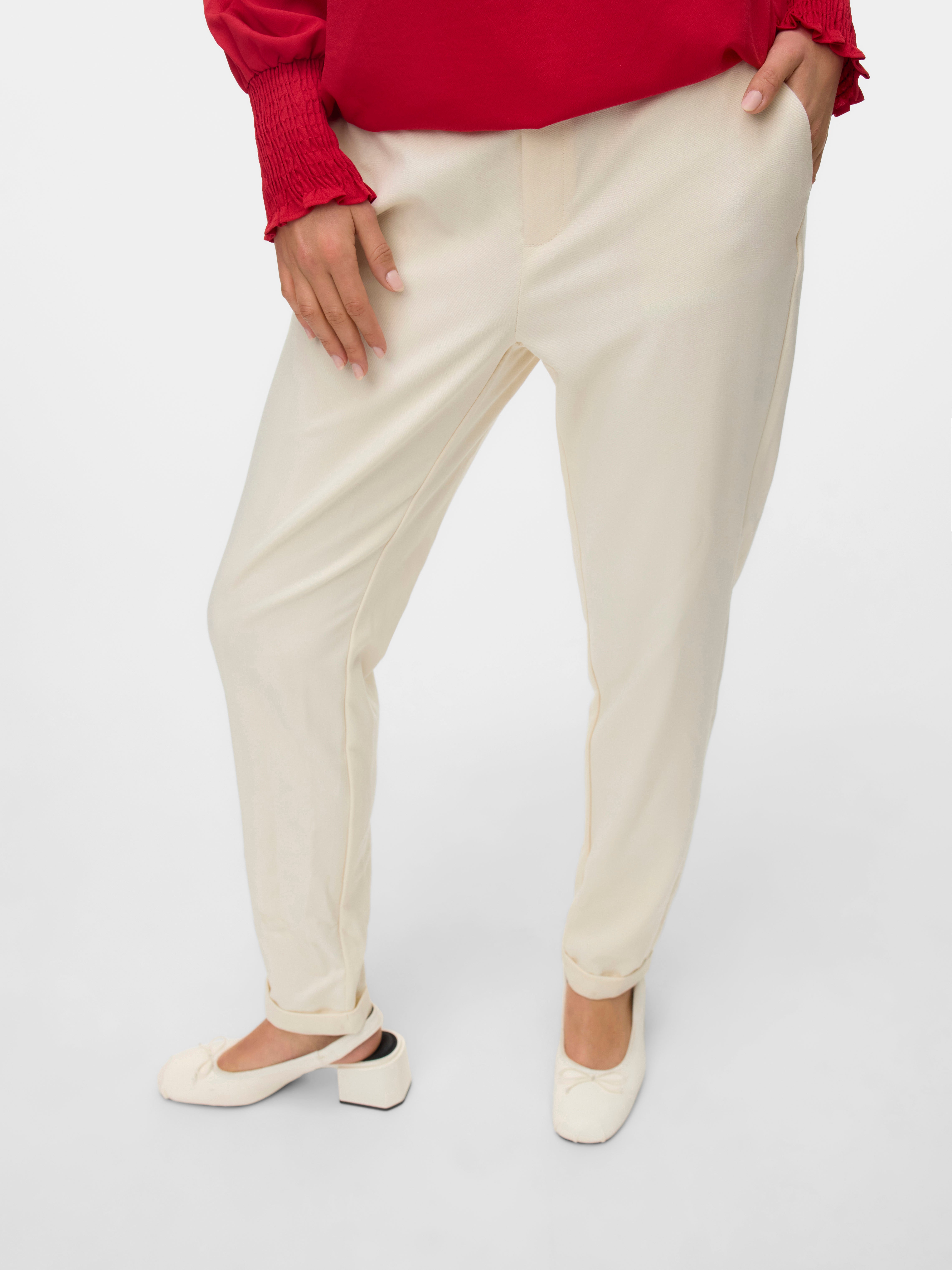 VMMAYA Mid waist Broek