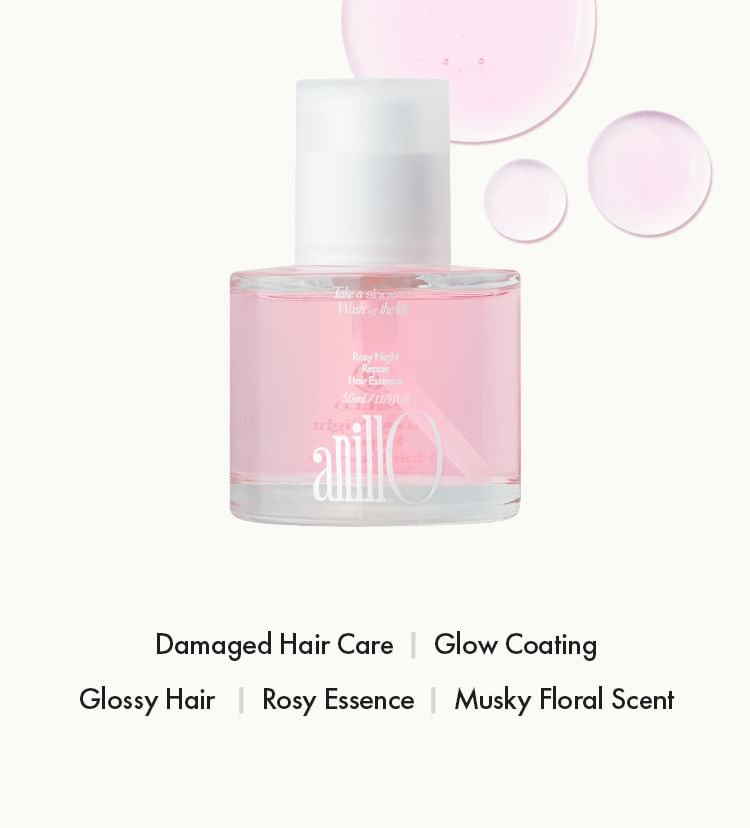 anillO - Rosy Night Repair Hair Essence