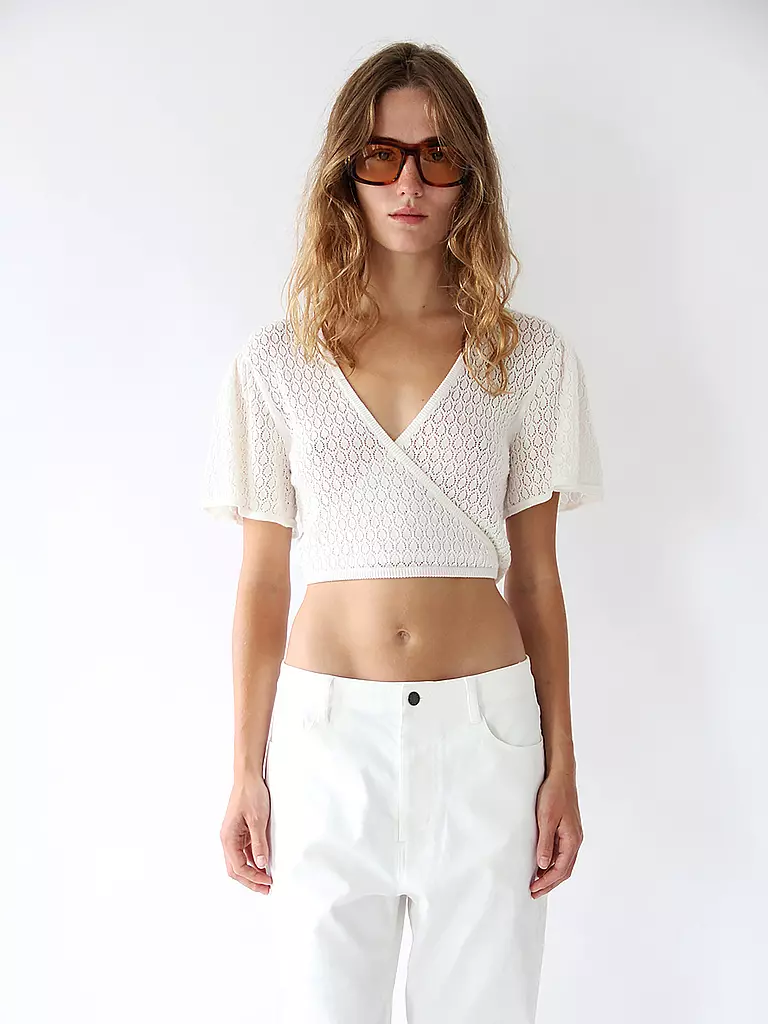 DESIGNERS REMIX Shirt TALIANA creme