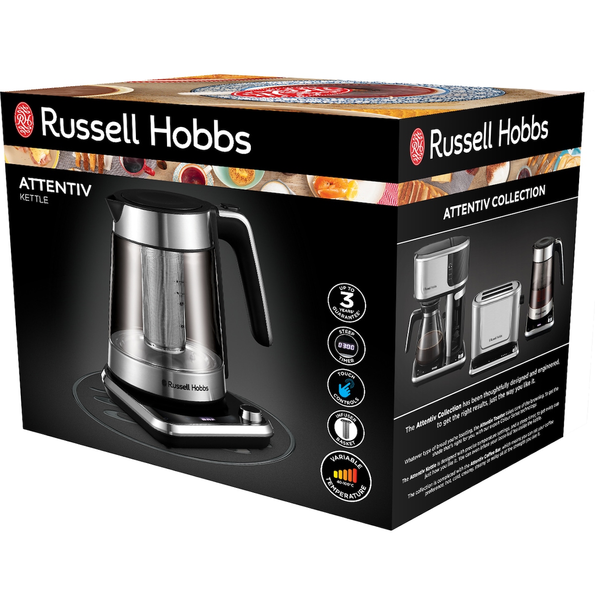 Russell Hobbs Attentiv vannkoker 26200-70