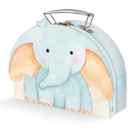 Trötsch Koffer mit Formdeckel Elefant