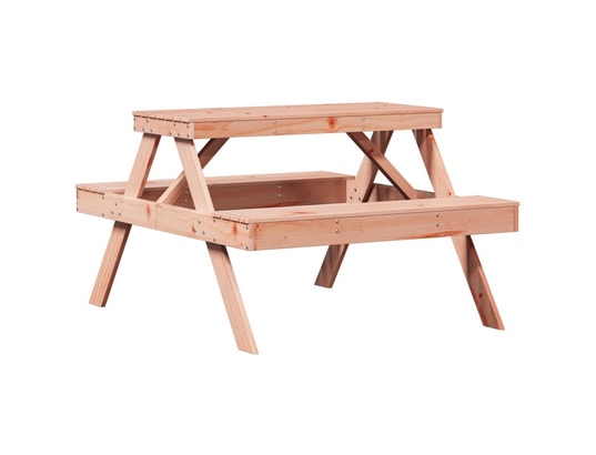 VIDAXL - Table avec banc Table de pique-nique 105x134x75 cm bois massif de douglas
