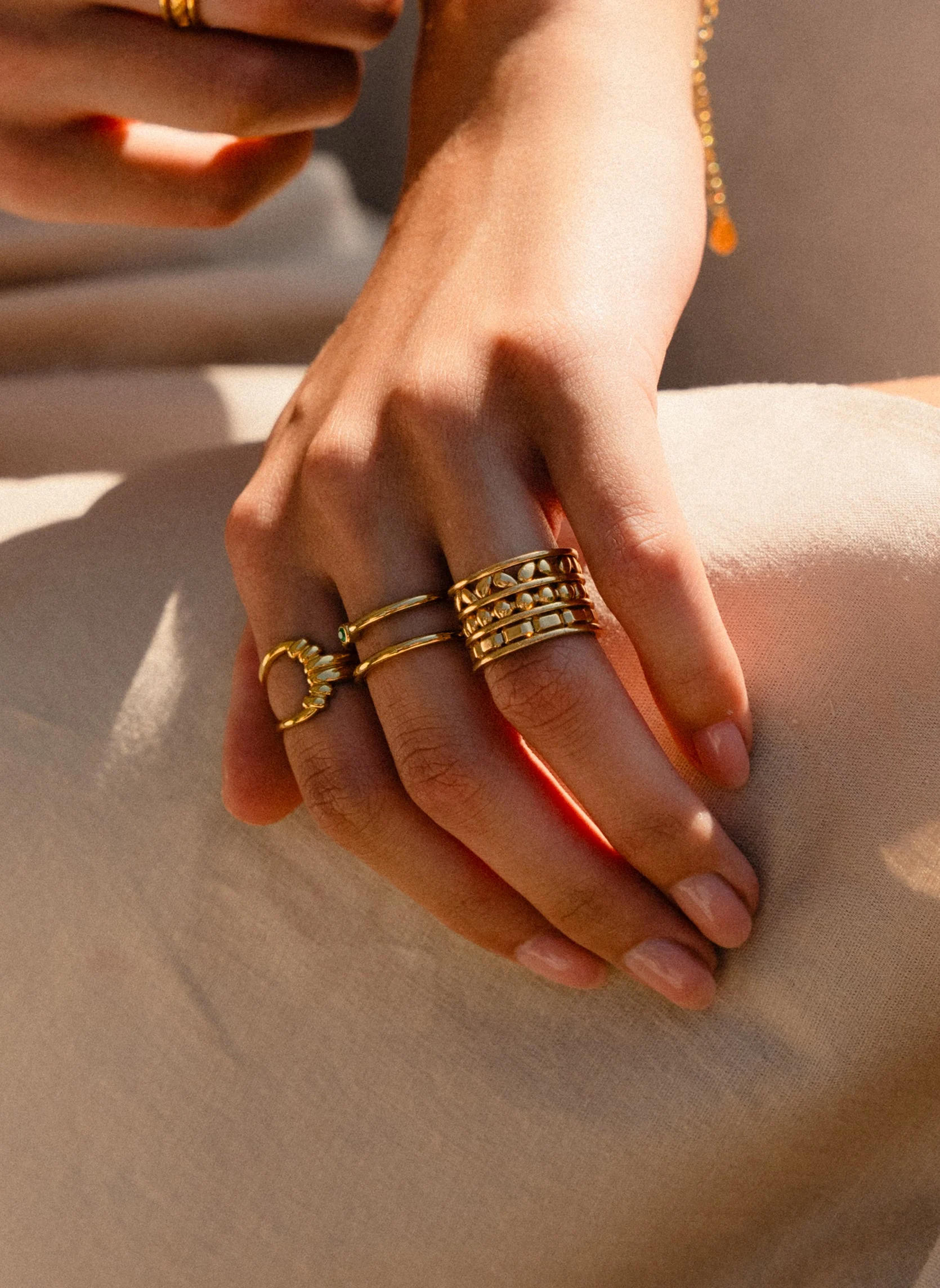 AGAPE - Bracelet chaîne agape | Blanc