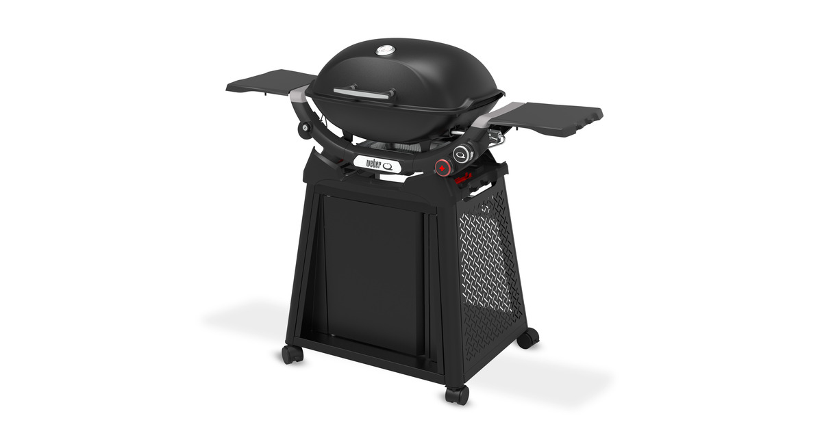 WeberQ 2800N+ gasbarbecue met onderstel  (Zwart, 2 Branders | Propaan/butaan)