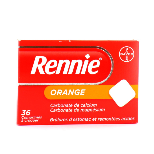 Rennie - Remontées acides et brûlures d'estomac