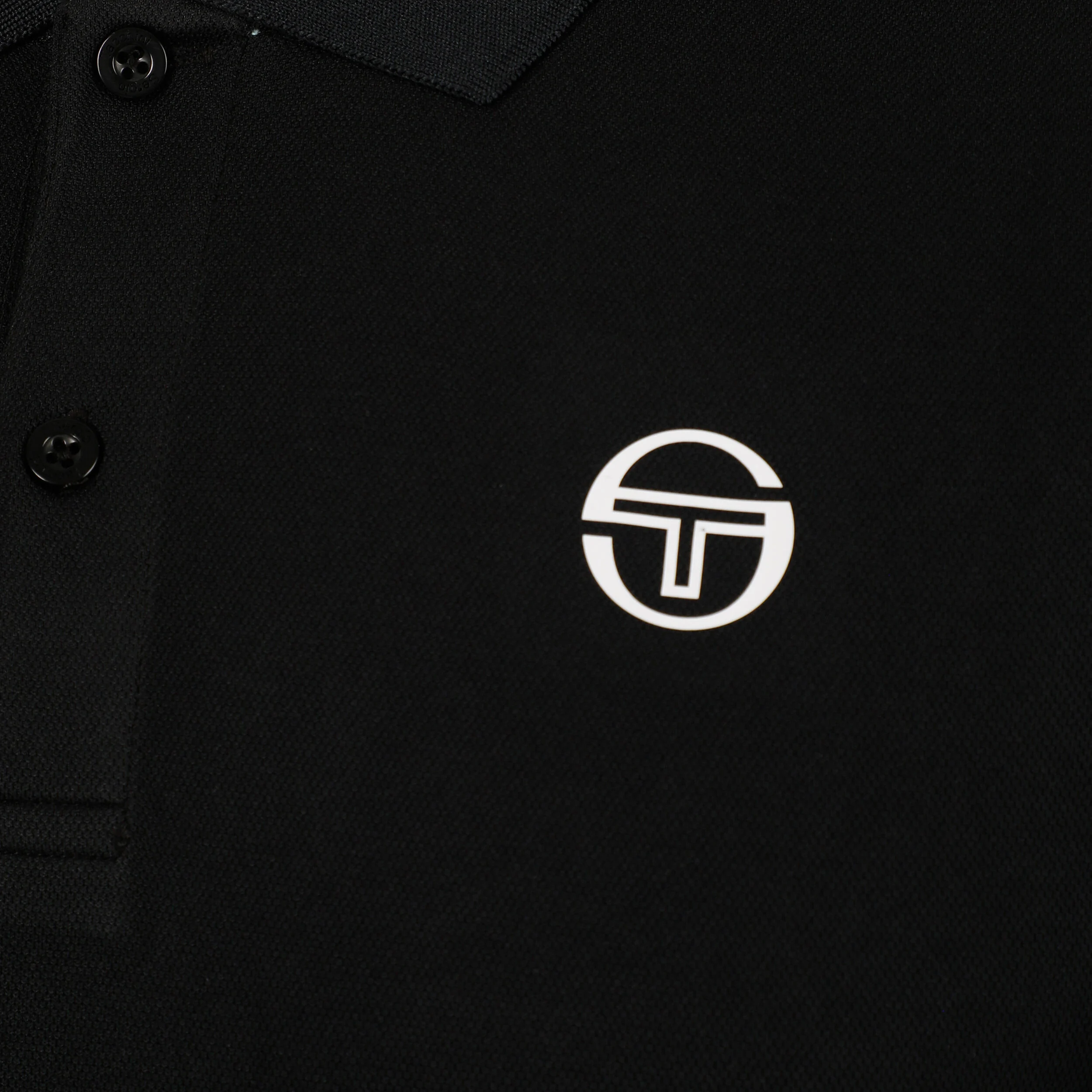 Sergio Tacchini Diagonalley Pl Polo Hommes - Noir , Bleu