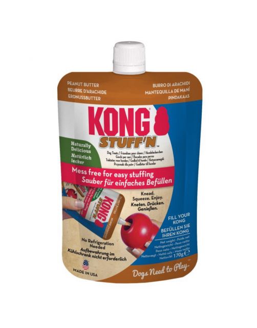 Kong Stuff & Paste - Hondenspeelgoed - vulling - Pindakaas 170 g