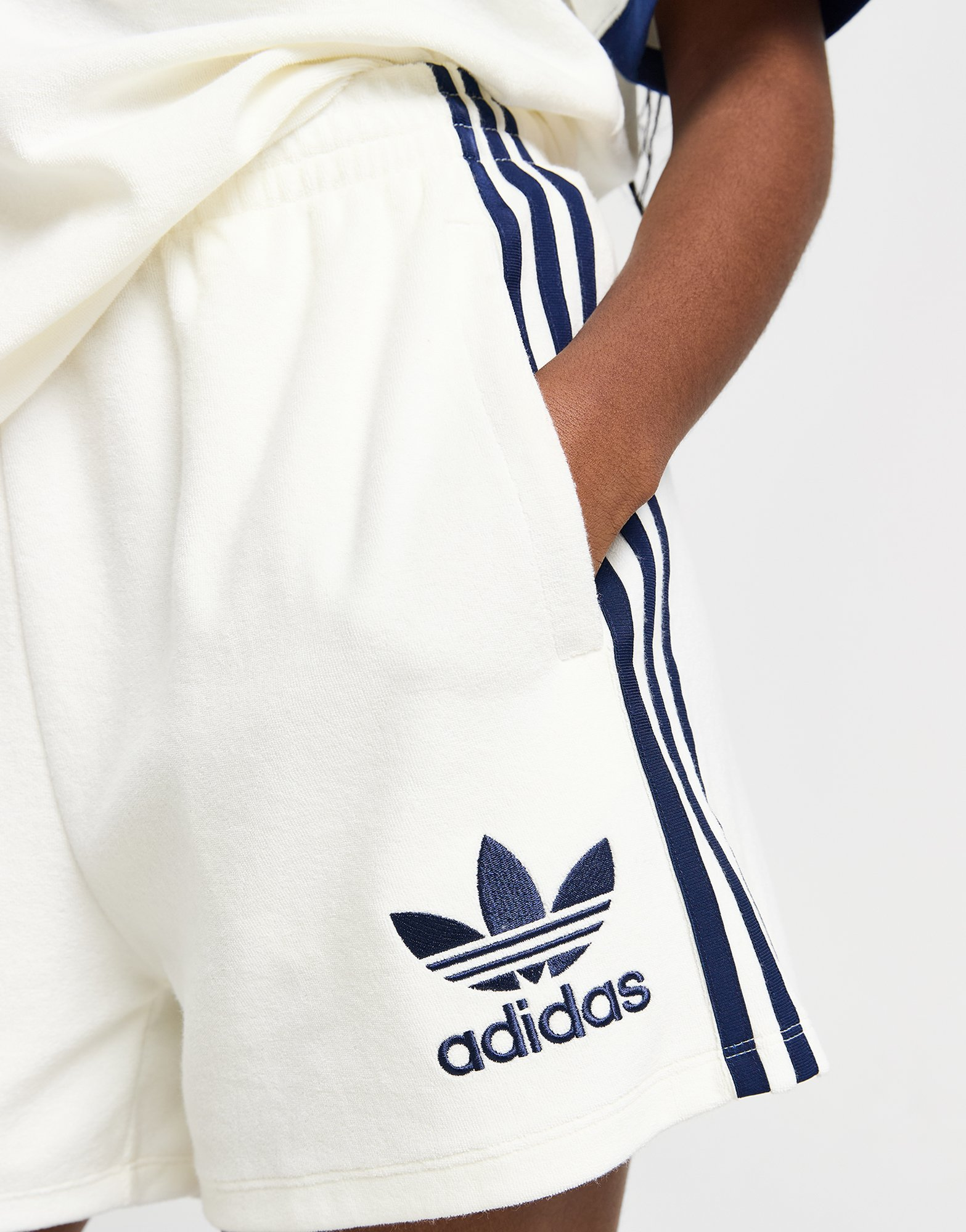 adidas Originals Short Éponge 3-Stripes Femme
