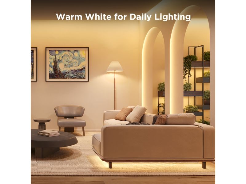 Govee LED-Leuchtstreifen, 3m, Matter, WiFi, BT, RGBIC LED-Leuchtstreifen