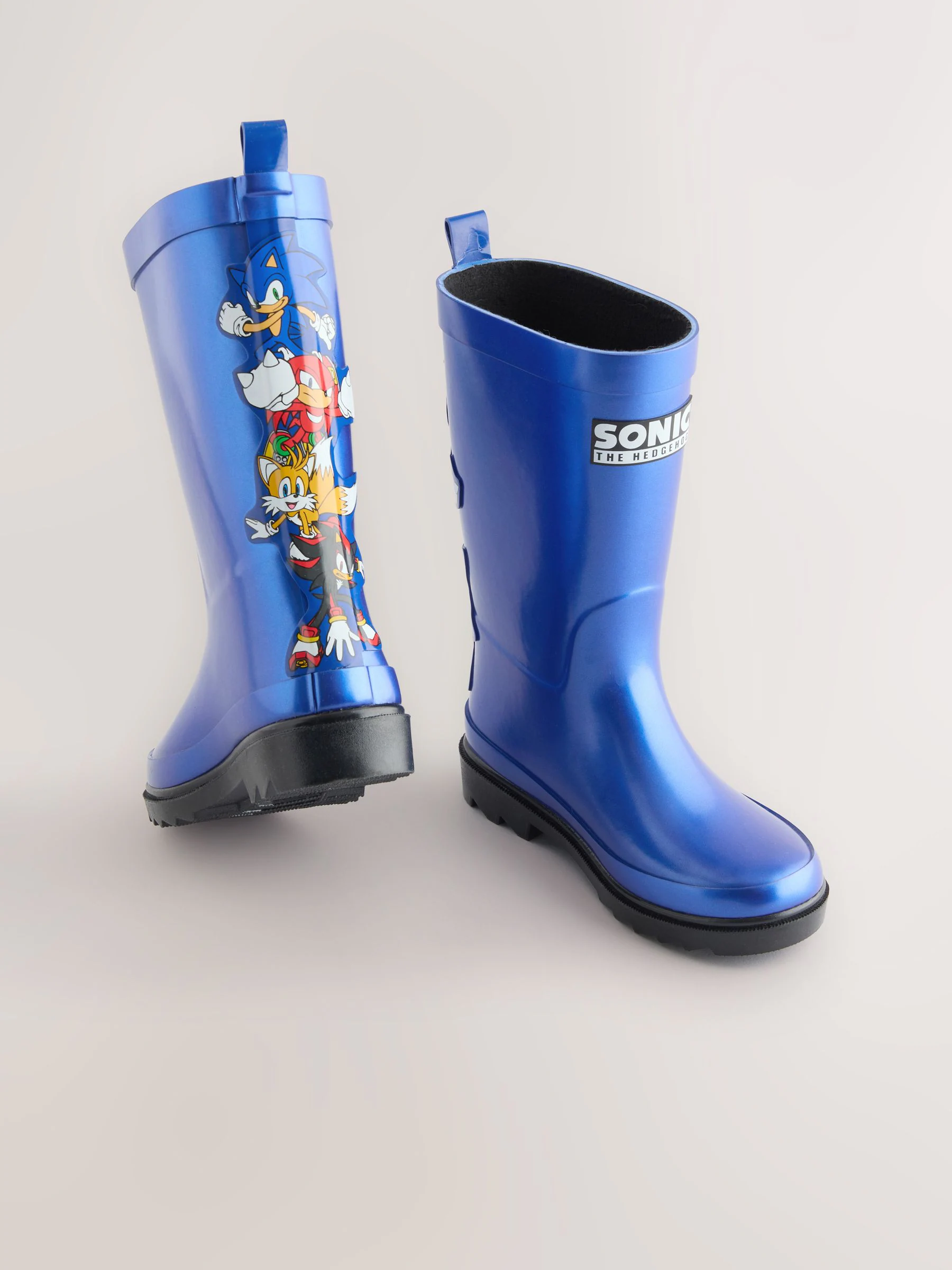 Blauw metallic - Sonic Laarzen