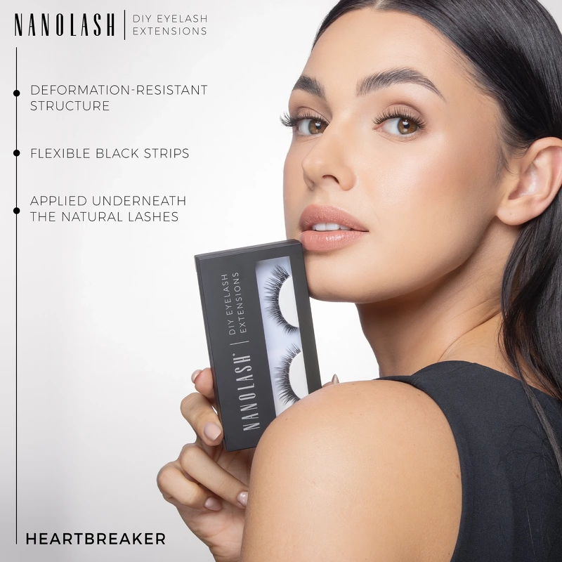 Nanolash DIY Eyelash Extensions - Heartbreaker