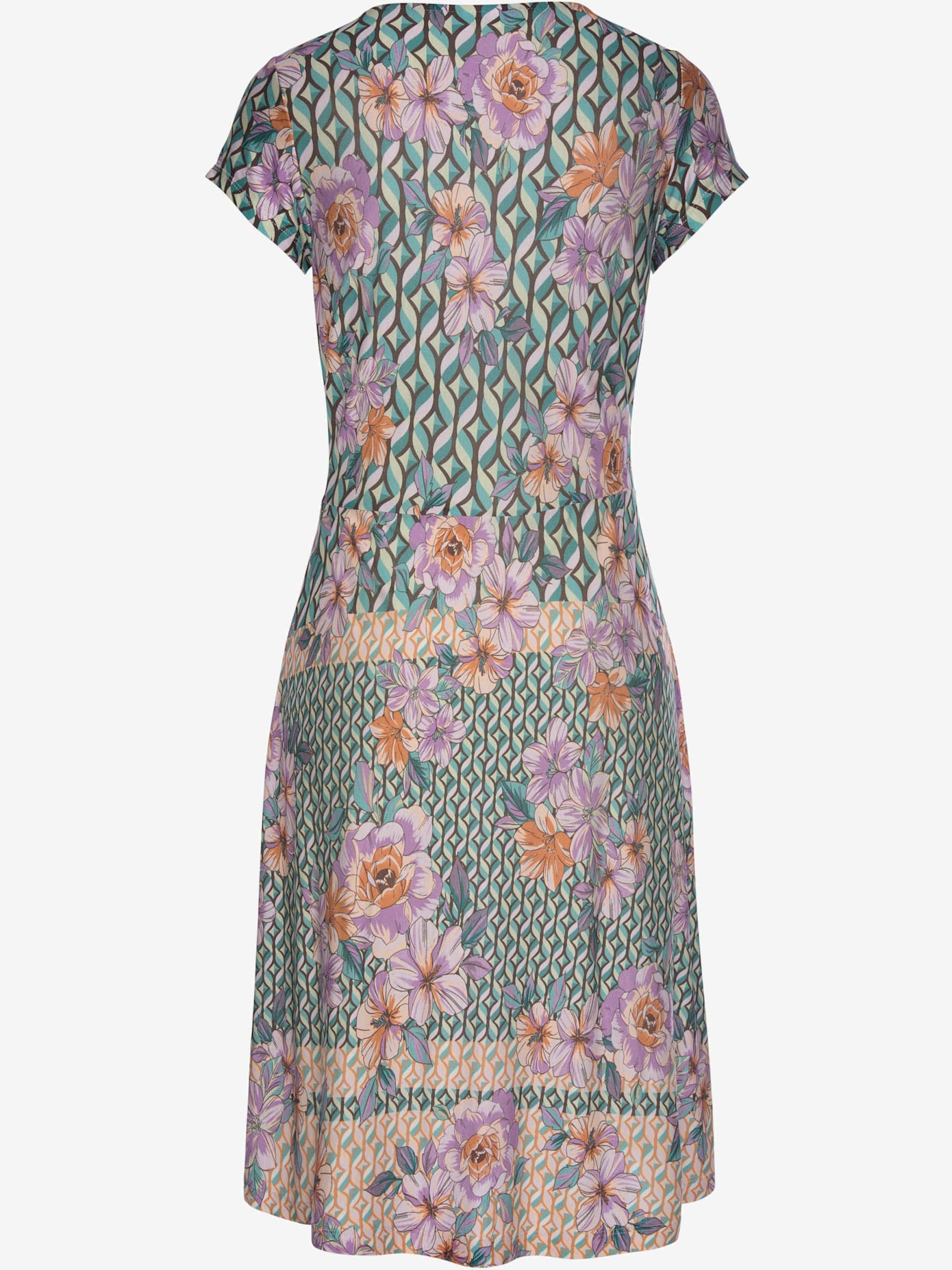 Robe d'été manches courtes