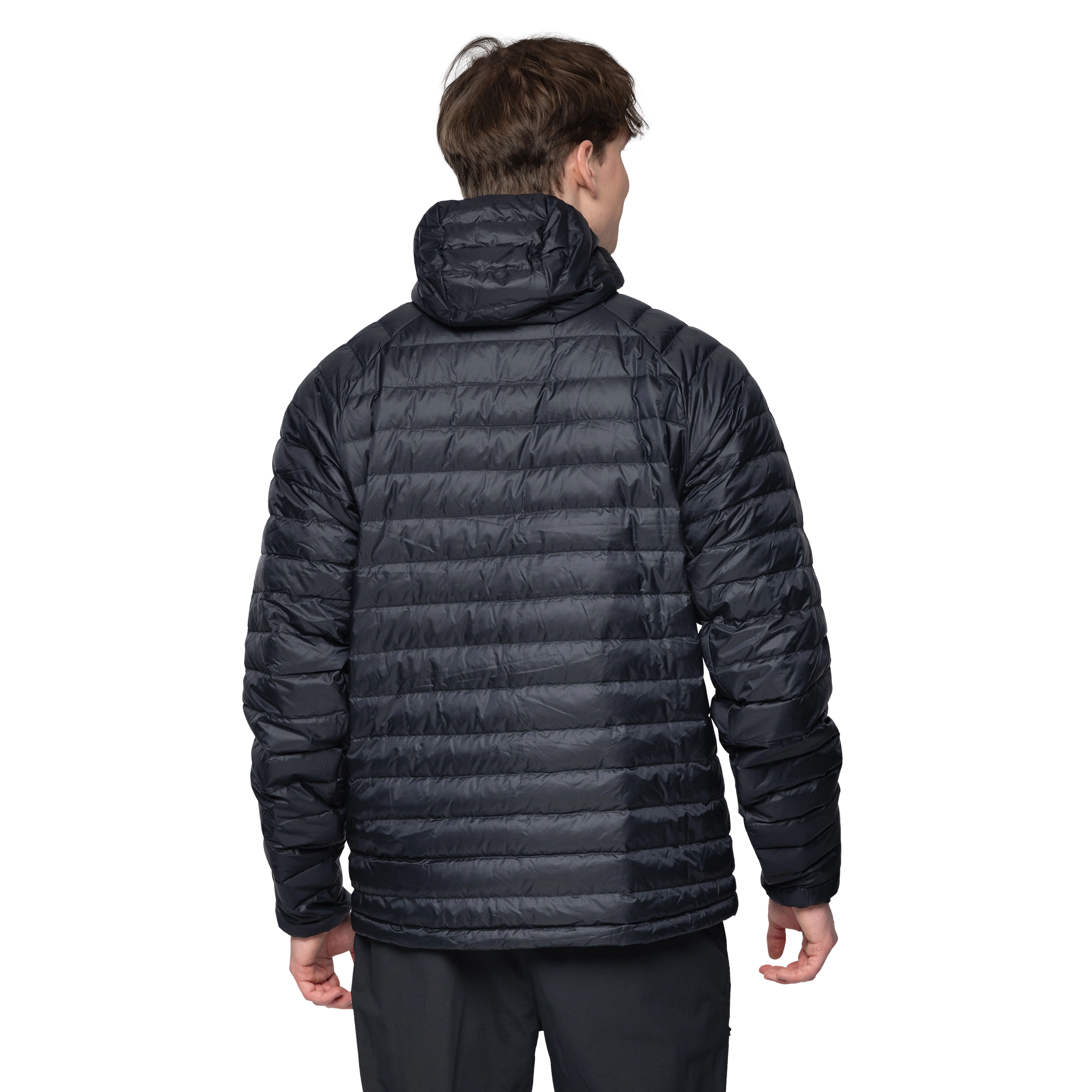 Vaagaa Light Down Jacket Hood Men Black