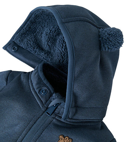 Name It Softshelljakke m. Fleece - NbnMada08 - Dark Denim m. ?re