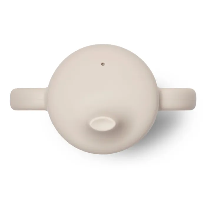 Liewood Tasse d'apprentissage Neil en silicone | Safari sandy mix