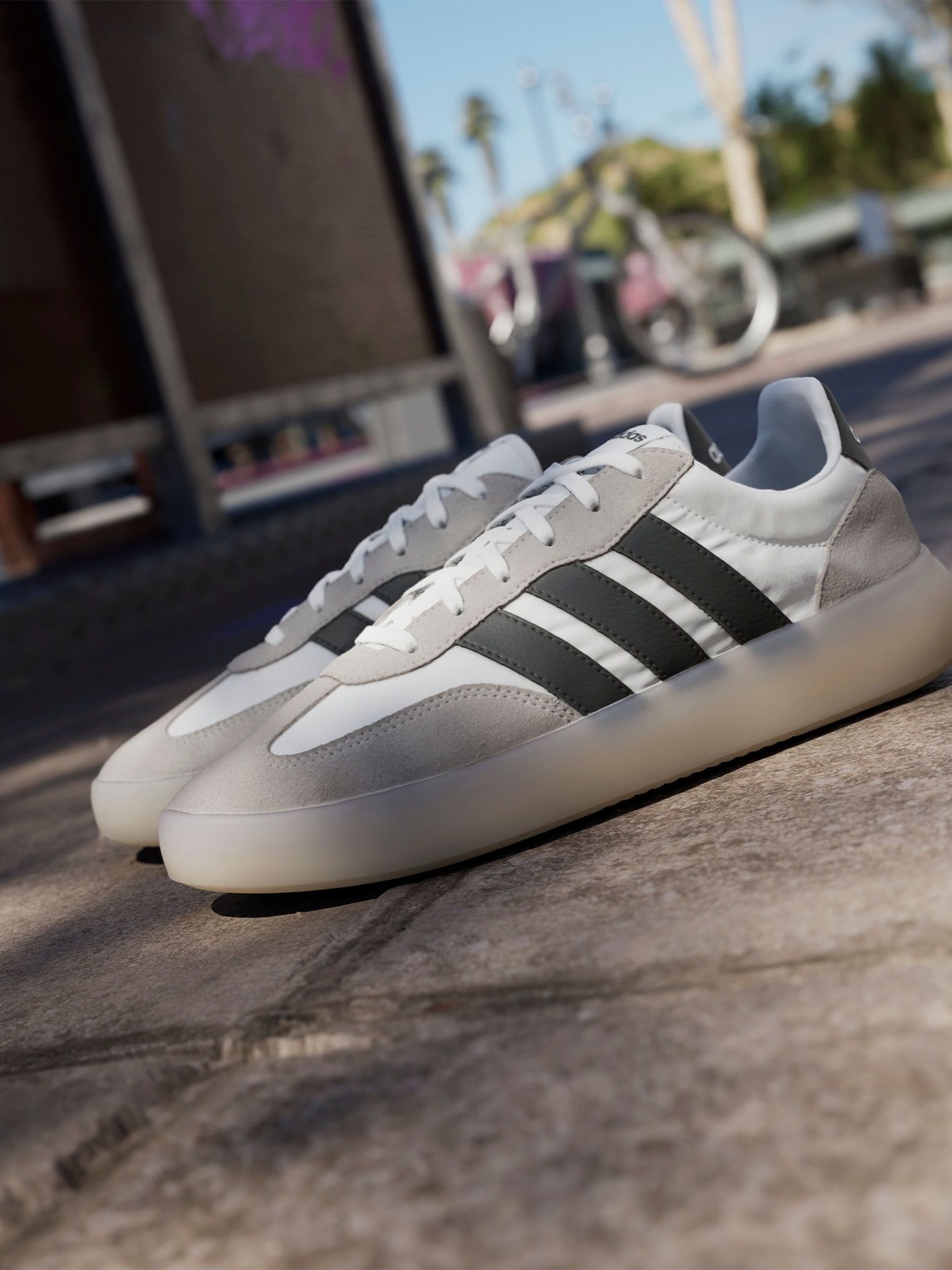 Wit - adidas Barreda Decode sneakers
