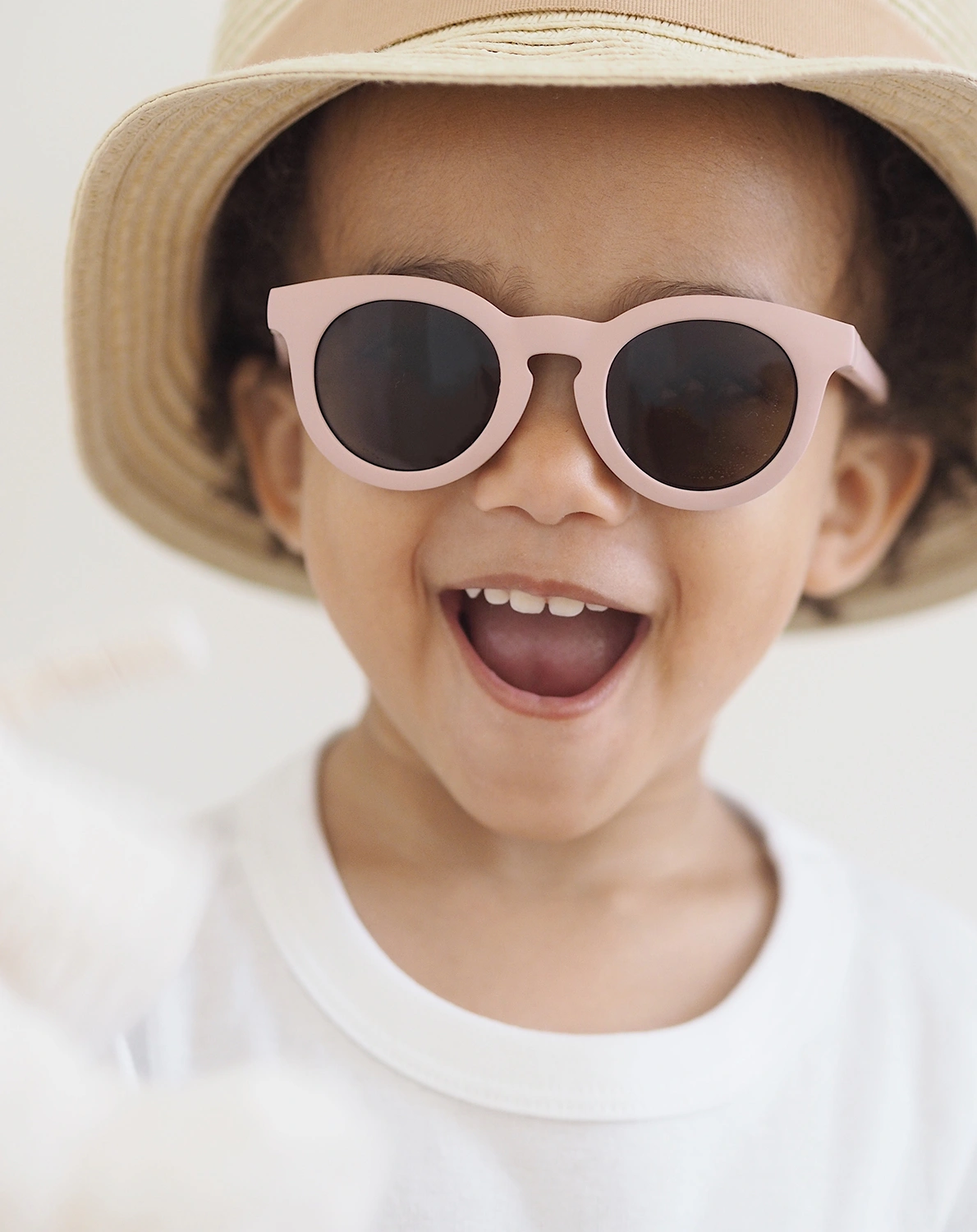 Sonnenbrille HAPPY in dusty rosa