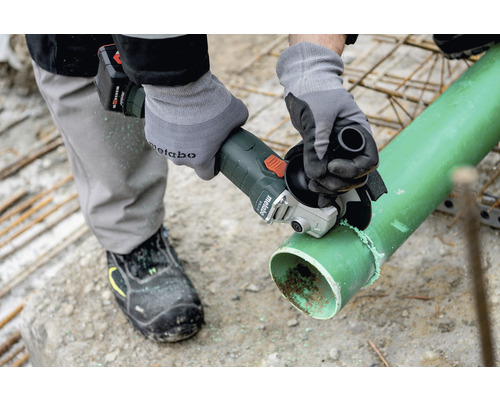 Metabo W 18 L 9-125 accu haakse slijper, zonder accu en lader