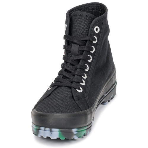 Superga - 2341 ALPINA MARBLEGUM - Noir