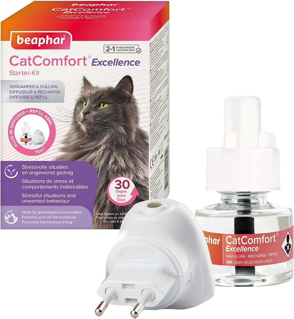 Diffuseur électrique anti stress chat catcomfort excellence 48 ml