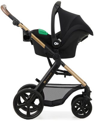 Kinderkraft MOOV 2 3-in-1 Kombivogn, Pure Black