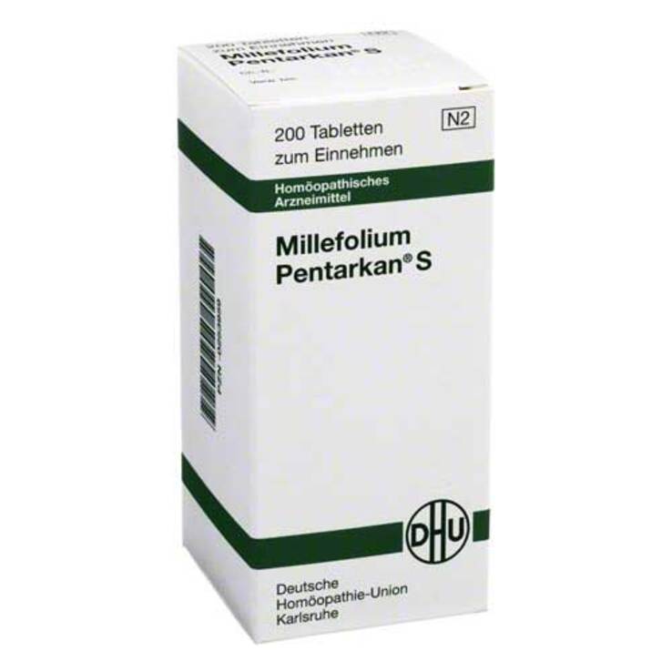 DHU Millefolium Pentarkan S Tabletten, 200 St