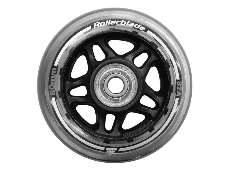 ROLLERBLADE Ersatzräder-Set Wheelkit 80 mm/84A   SG7 Räder-Set inklusive Kugellager und Abstandhalter