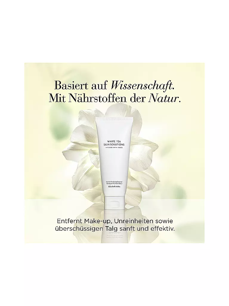 ELIZABETH ARDEN White Tea Skin Solutions Gentle Purifying Cleanser 125ml keine Farbe