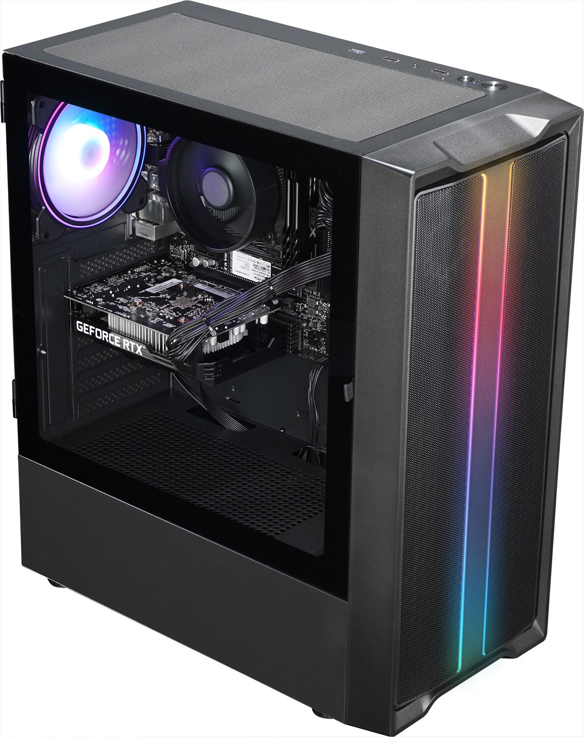 Gaming PC Speed V AMD Ryzen 5 5500, 16GB DDR4, NVIDIA RTX 3050 8 GB, 1TB SSD, WLAN, Windows 11