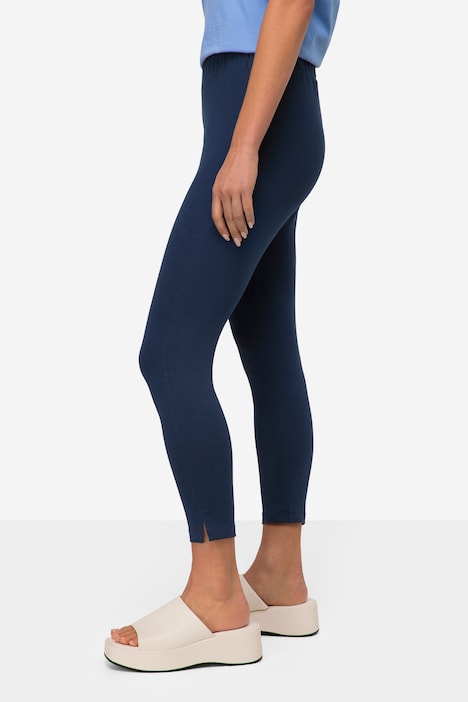 Leggings, Skinny Fit, Seitenschlitze, Elastikbund