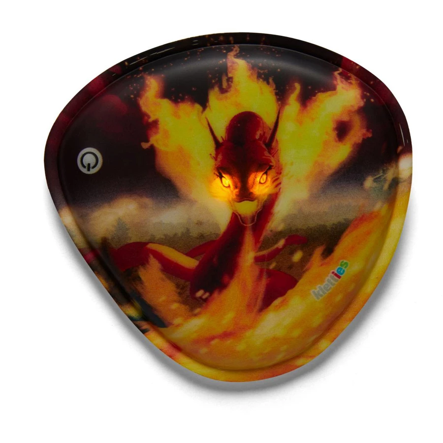 Ergobag Zubehör Klettie - LED Blinkie Drachen