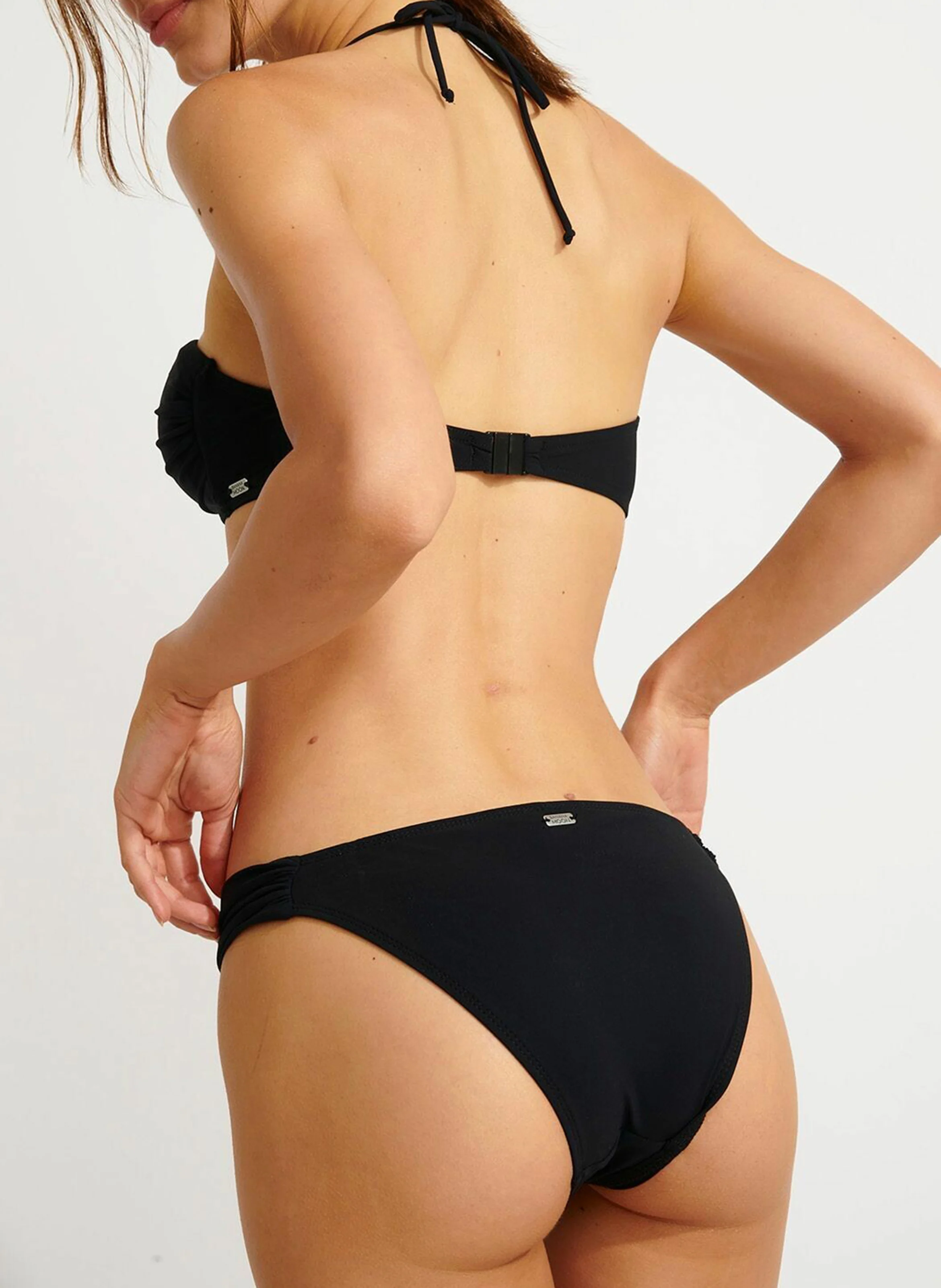 KENTEO BLACK - Haut de maillot bandeau | Noir