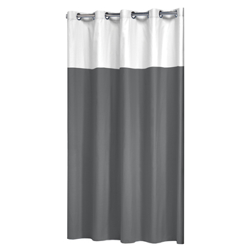 Sealskin Douchegordijn Double Grijs 180x200 cm
