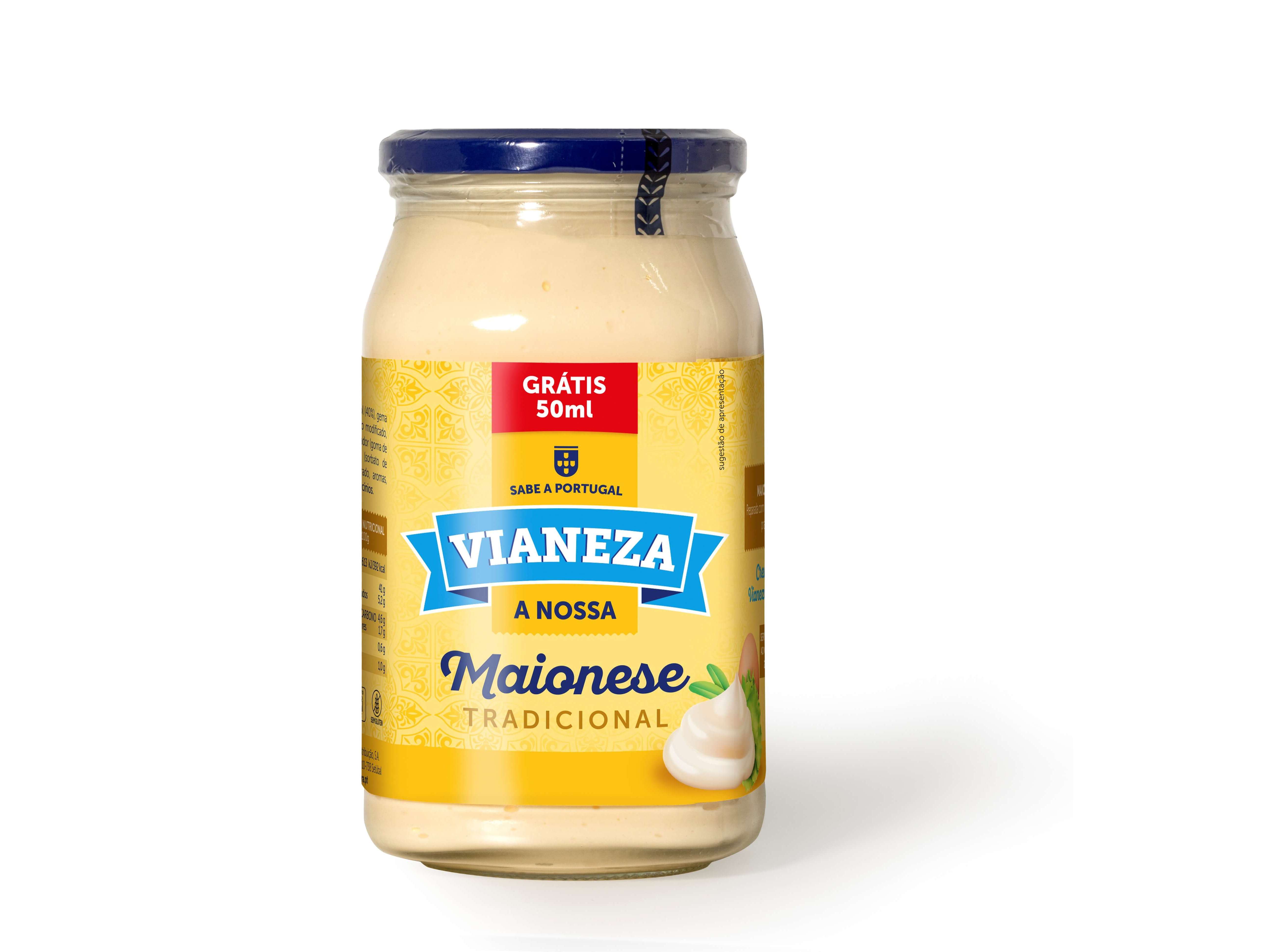 MAIONESE VIANEZA VIDRO 750ML